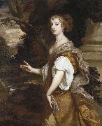 Sir Peter Lely Portrait of Lady Elizabeth Wriothesley oil on canvas